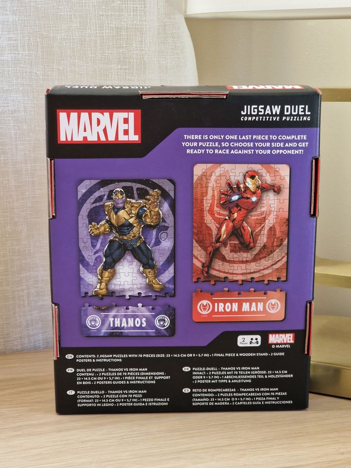 Avengers Puzzle, Thanos Vs Iron Man - photo numéro 2