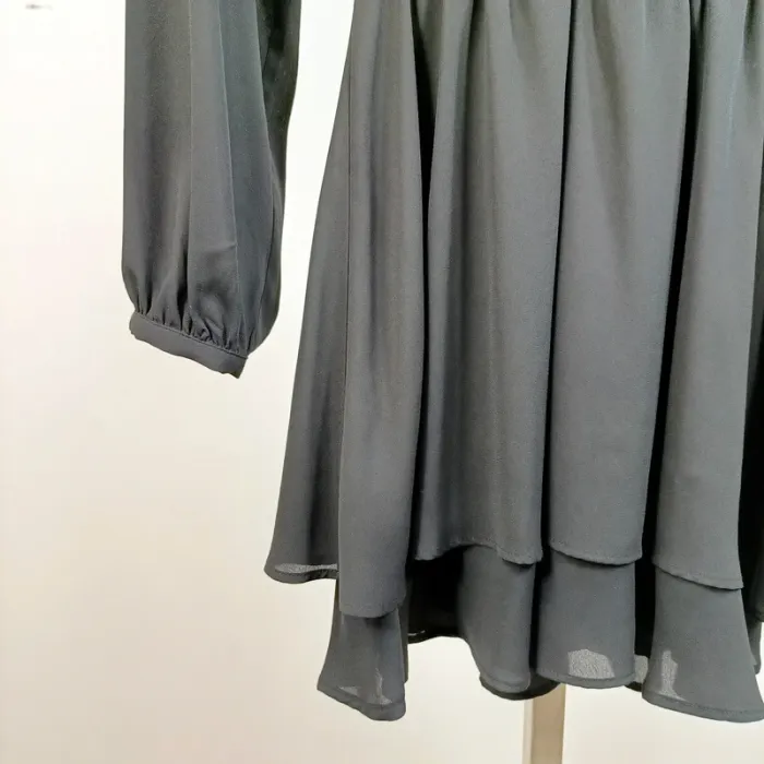 Robe noire évasée femme Taille 36 Zara A847 - photo numéro 5