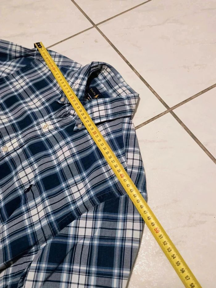 Chemise Ralph Lauren à carreaux – Style Y2K vintage, très bon état, taille M - photo numéro 10