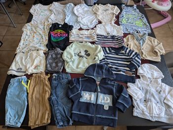 Gros lot vêtements bébé garçon