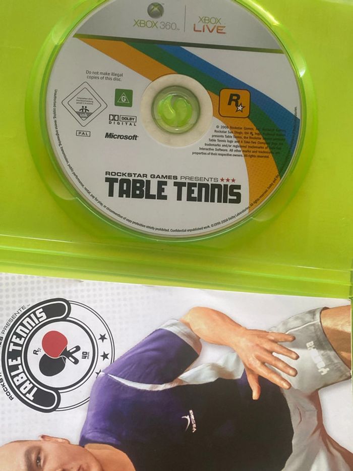 table tennis Xbox 360 - photo numéro 2