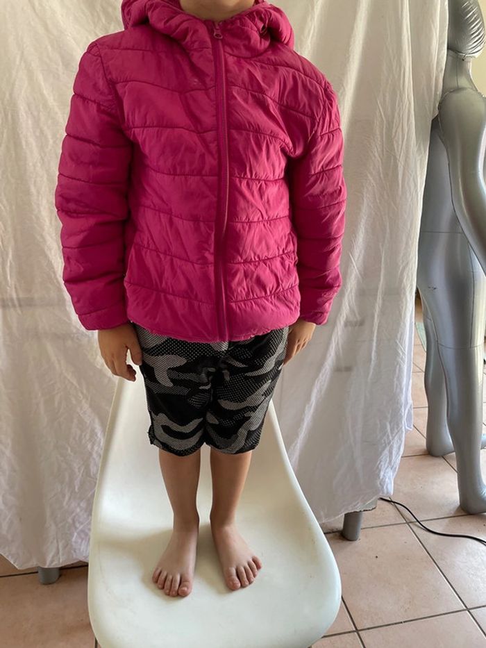 Doudoune Tex rose taille 6 ans / 116 cm
