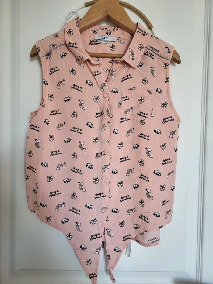Chemise sans manche la halle 12 ans - photo numéro 4