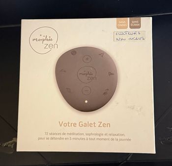 Morphée Zen, le galet relaxant. Neuf, scellé.