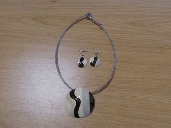 Parure collier + boucles