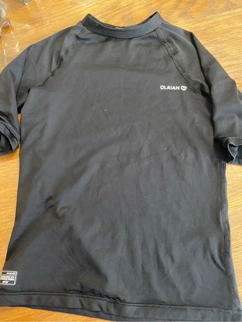 Tee shirt anti uv 6ans