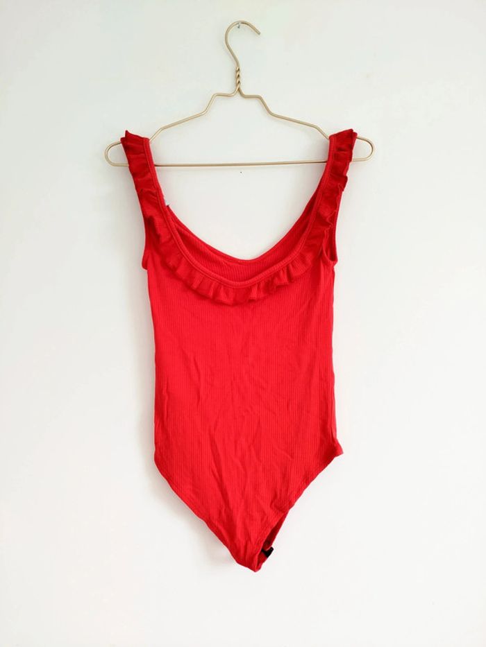 Body débardeur rouge taille S Amisu