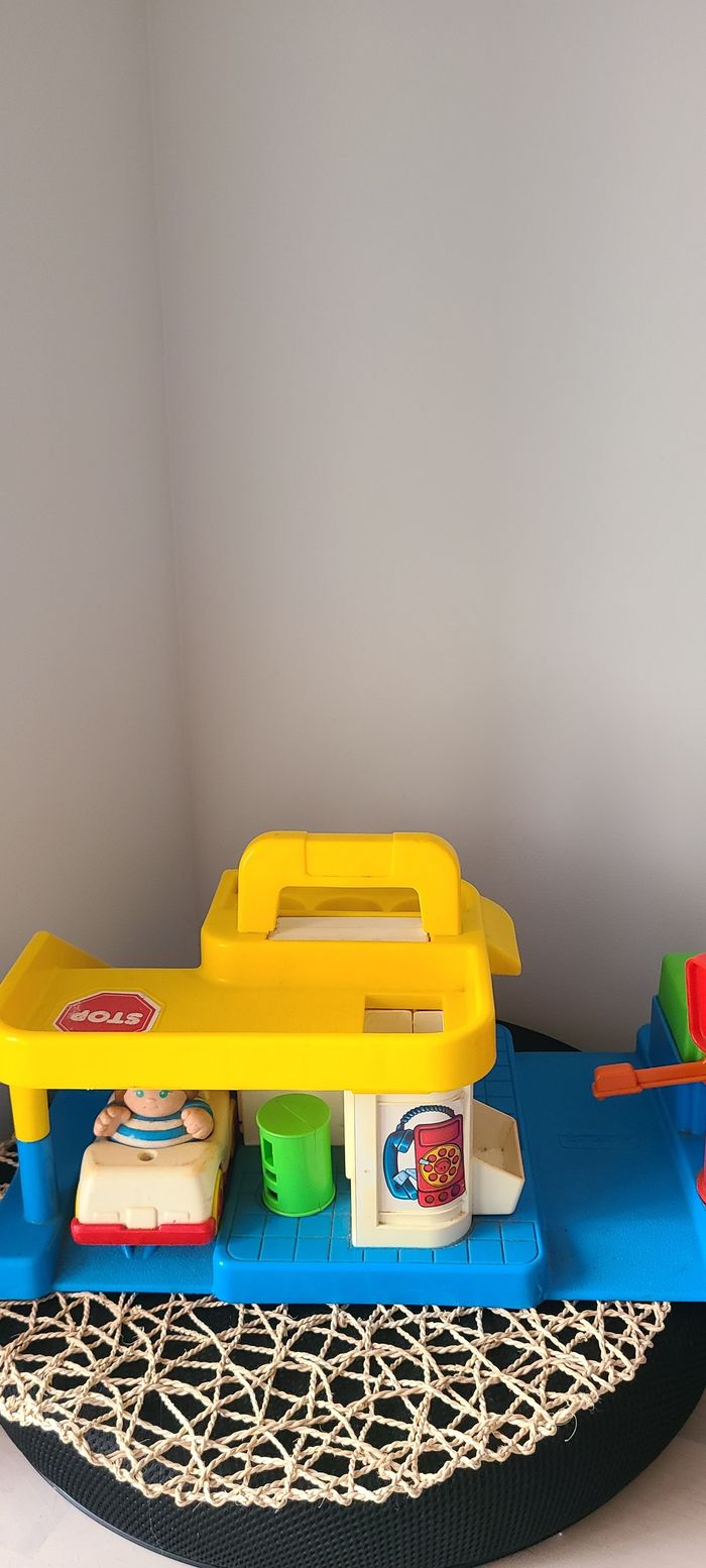 1989 PLAYSKOOL DODELINOUS GARAGE / Playskool Weebles Station Service / Premier Garage pour bébé / Ag - photo numéro 4