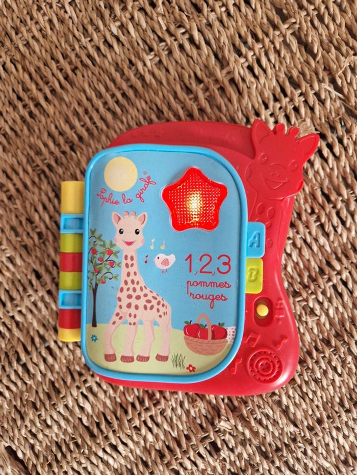 Livre musicale et lumineux Sophie la girafe 🦒 - photo numéro 2