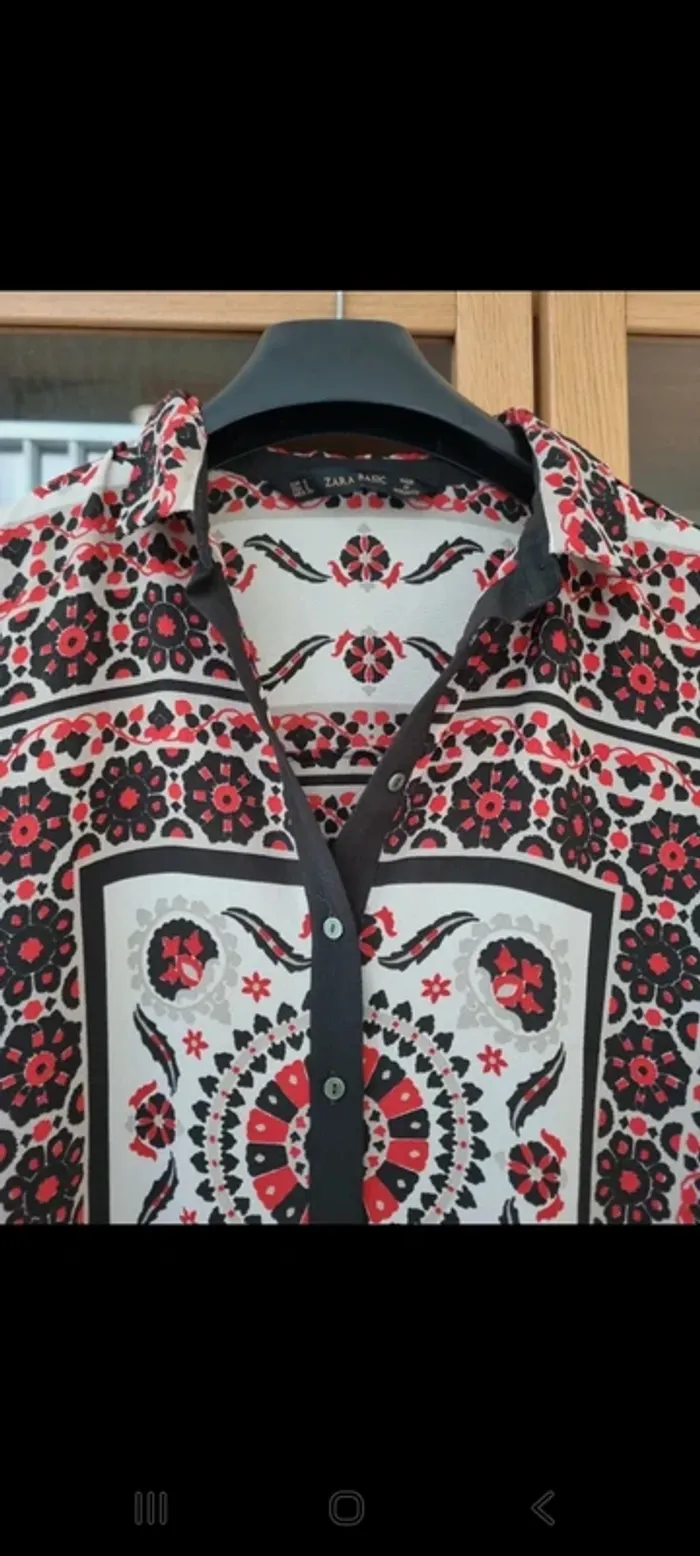 Chemisier fluide Zara taille S - photo numéro 2