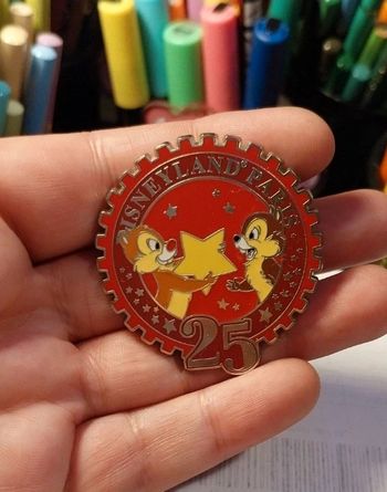 Pins Disney tic et tac 25 ans disneyland Paris