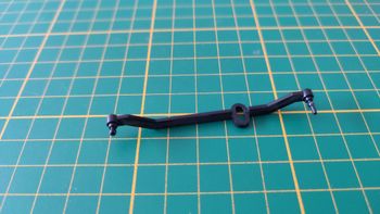 Axe roue avant pièce détachée miniature Burago Bburago Alfa Romeo 2300 Monza 1934 1/18 1/18e 1/18ème