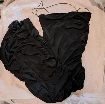 Robe moulante satinée  t36