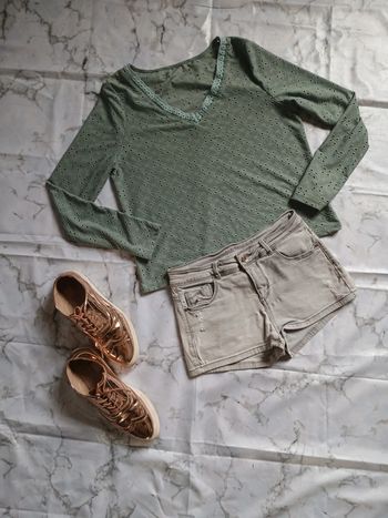 Blouse ajourée Shein taille M