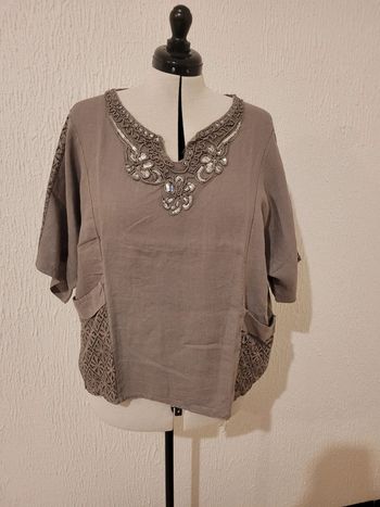 Blouse en lin