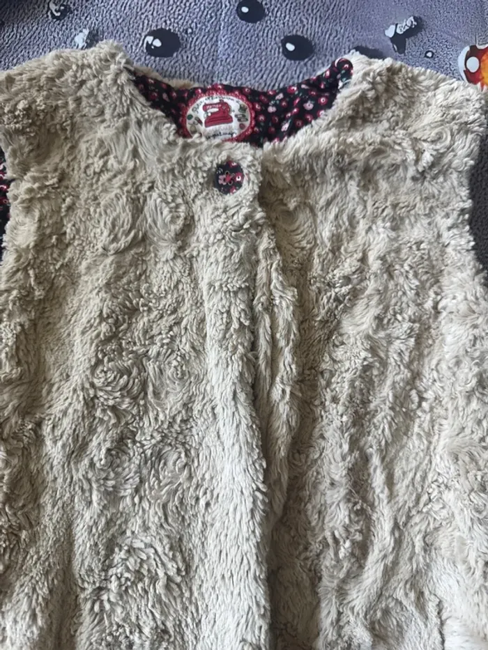 Veste sans manches fille - photo numéro 2