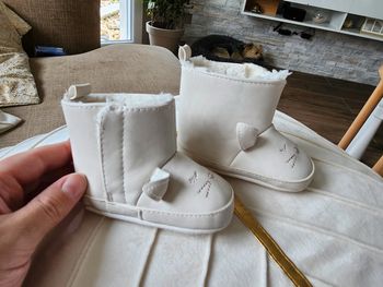 Bottines tissu