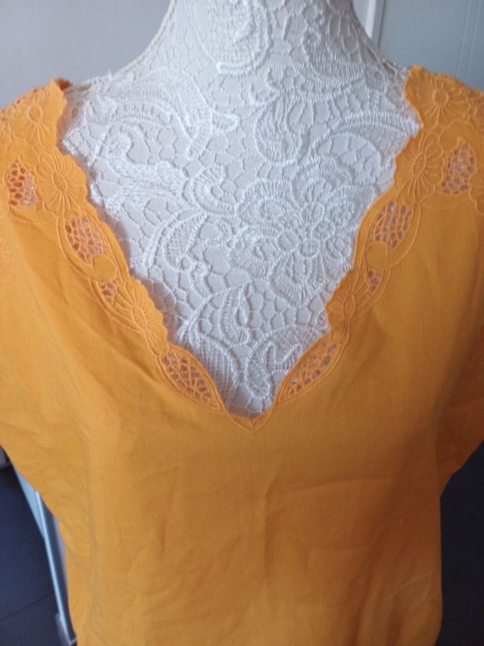 Blouse manches courte 1.2.3 taille 46 - photo numéro 3