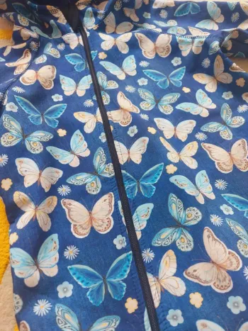 Combinaison de pluie iELM softshell papillons butterflies 104 cm 4 ans