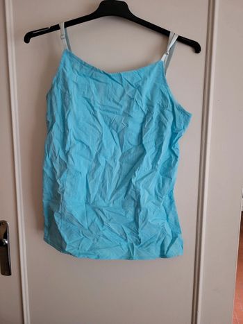 Top turquoise renatto bene