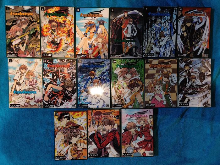 Tomes 1 à 15 du manga Tsubasa Reservoir Chronicle