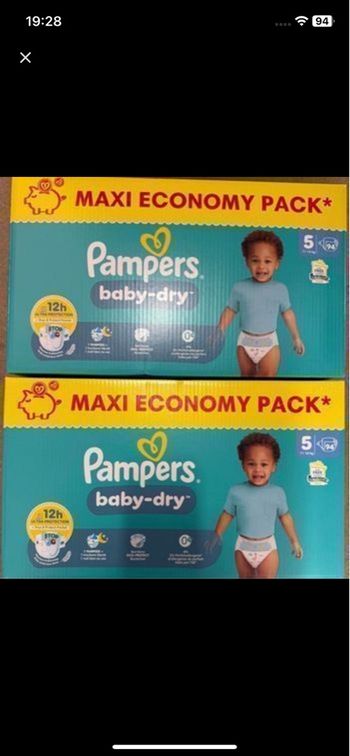 Pampers taille 5
