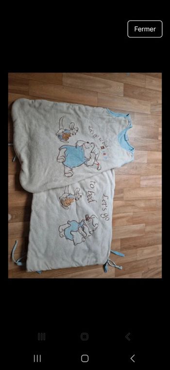 Gigoteuse et tour de lit