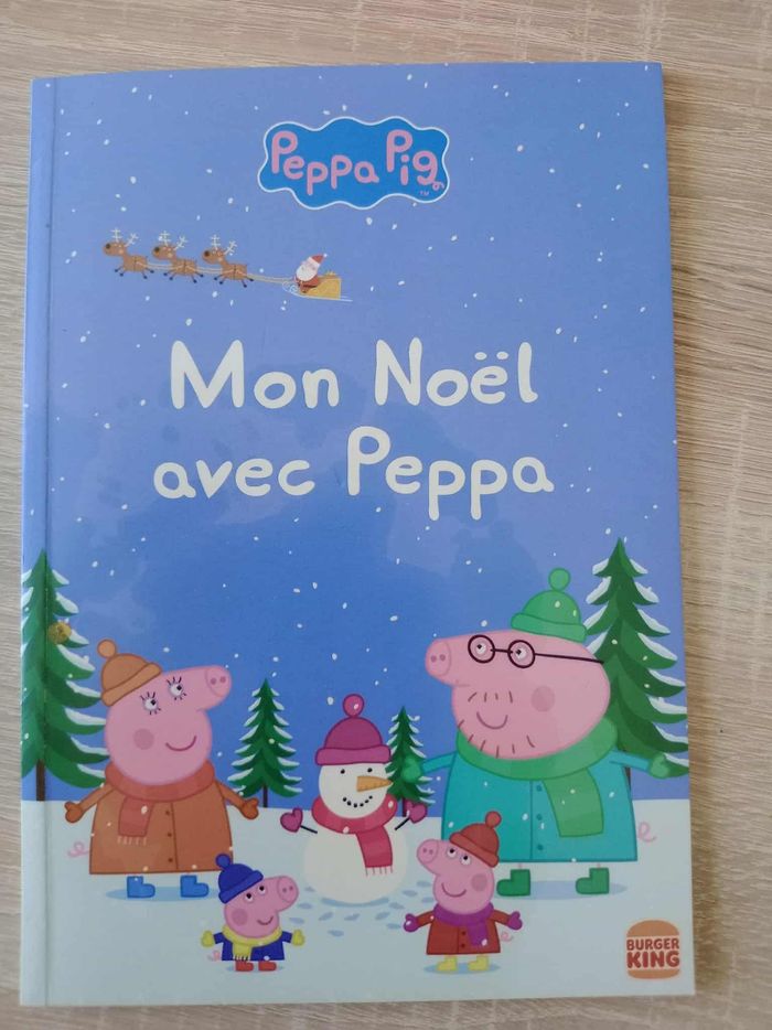 Livre d'activité Peppa pig noel