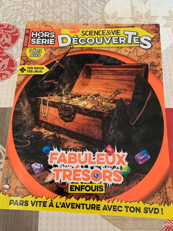 Science et vie découverte Fabuleux Trésors