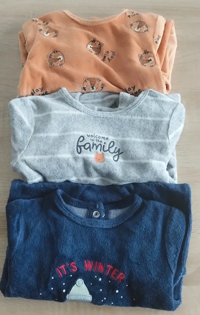 Pyjama bébé mixte 3 mois