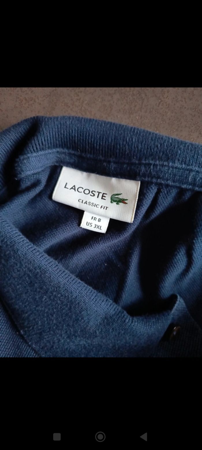 Polo Lacoste 
Taille XXXL - photo numéro 6