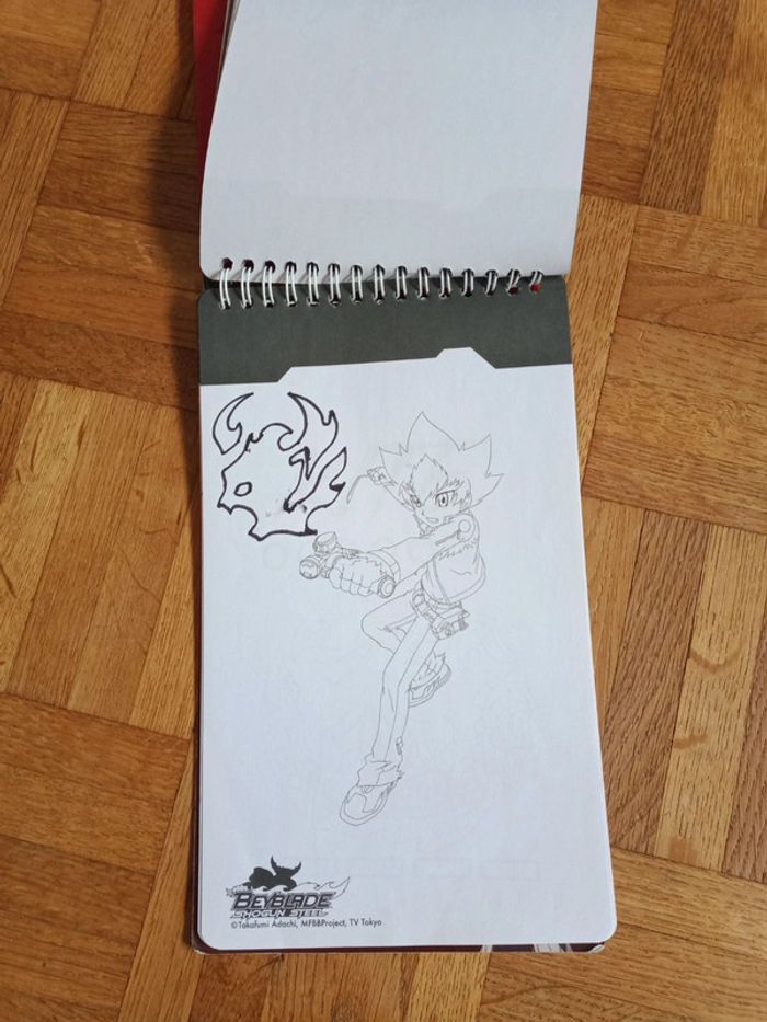 Carnet de dessin Beyblade 🌞 - photo numéro 3