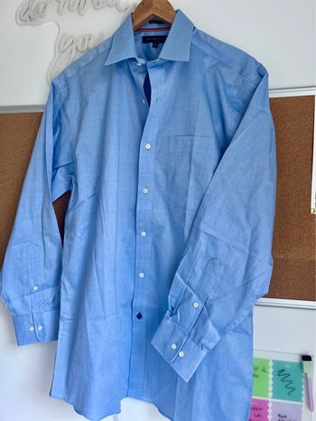 Chemise Regular Fit Bleu Tommy Hilfiger Vintage taille 40/42