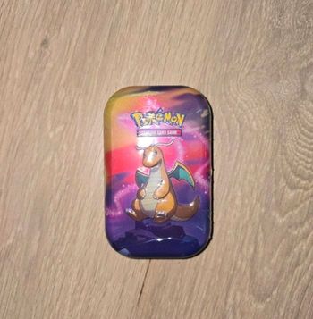 Pokemon mini tin dracolosse 