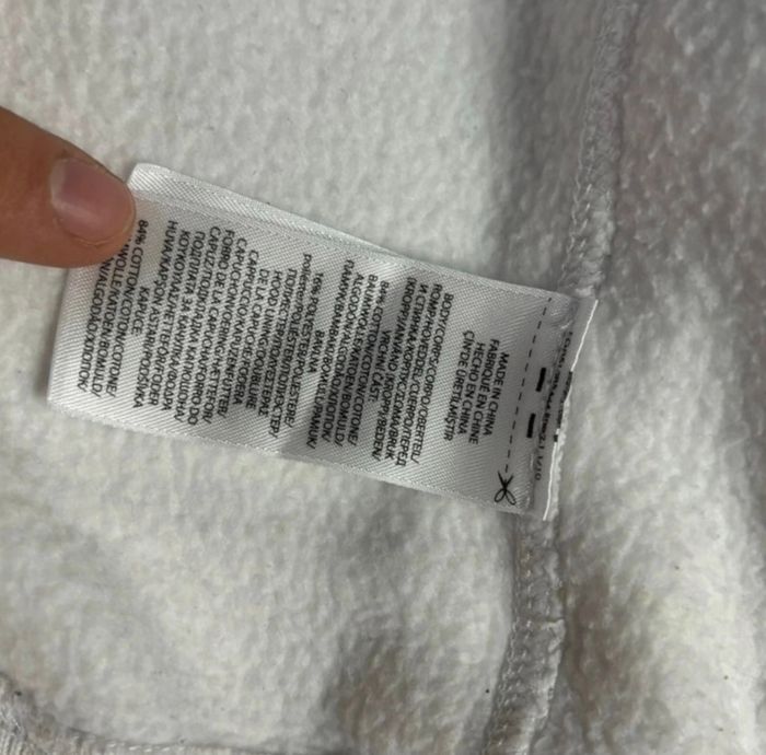 Pull | Sweat à capuche Ralph Lauren à zip blanc - photo numéro 3