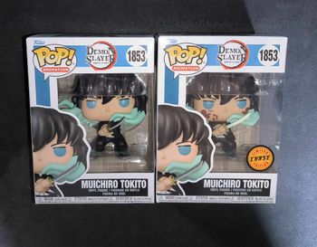 Lot 2 Figurines Funko Pop / Muichiro Tokito 1853 / Demon Slayer / ( 1 Chase + 1 Normal )