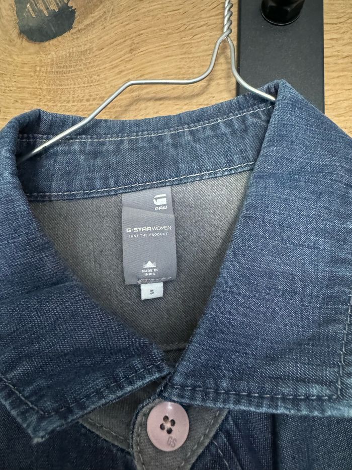 Chemise en jeans G-Star taille S - photo numéro 3