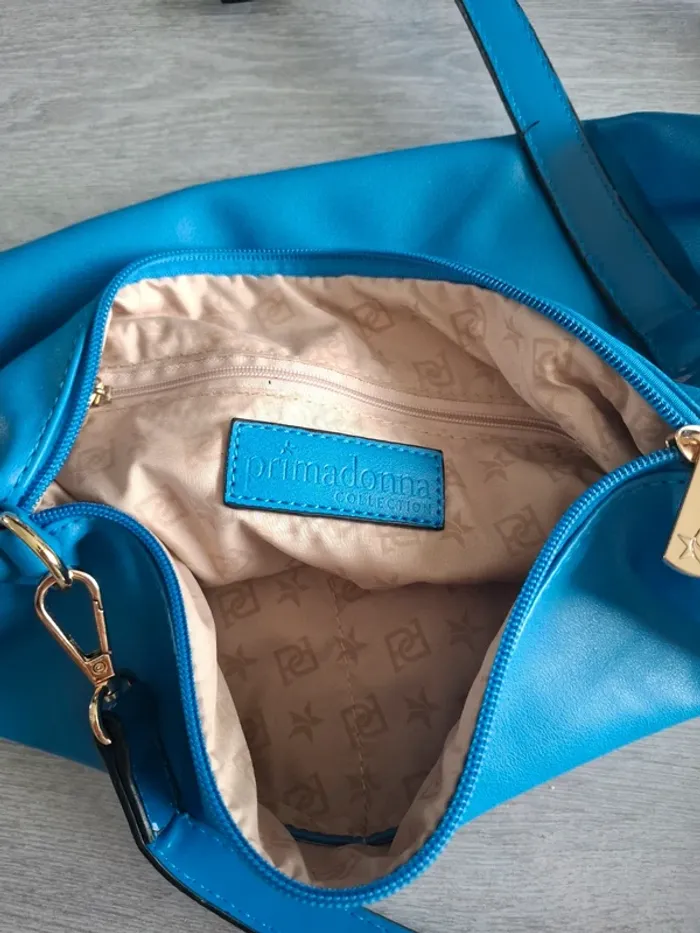 Sac primadonna bleu roy - photo numéro 5