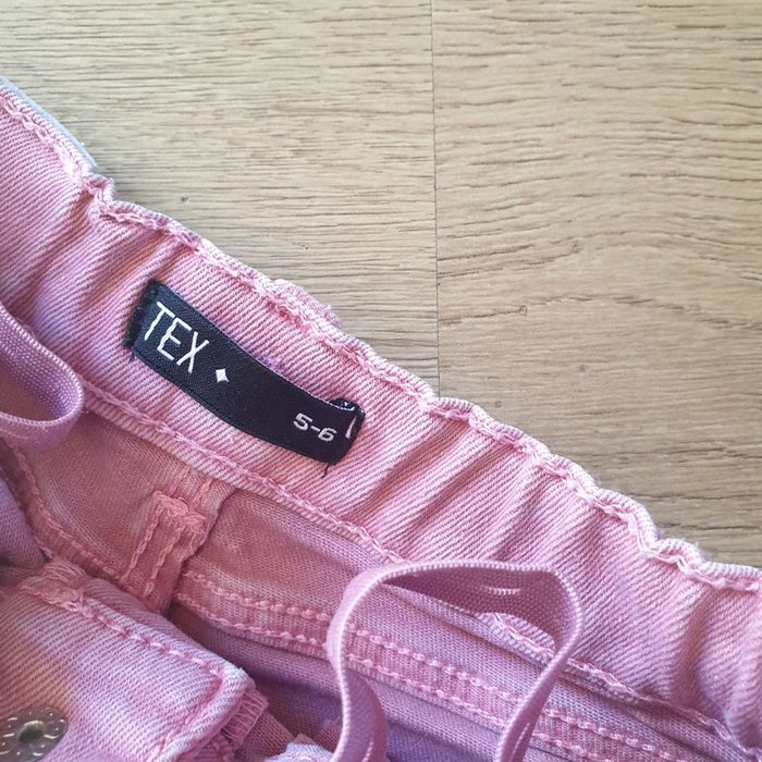 🩷 Short cen jeans 5/6 ans Tex #emyfleury_6ansfille - photo numéro 3