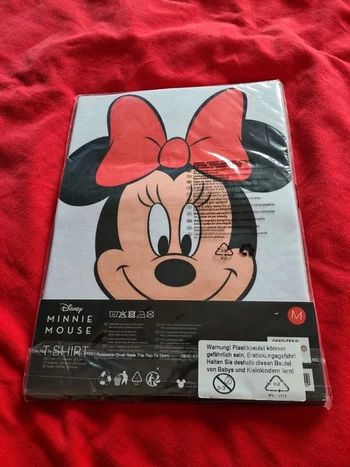 T-shirt neuf manches courtes minnie taille M