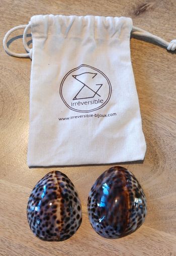 Coquillages d'allaitement en nacre taille L