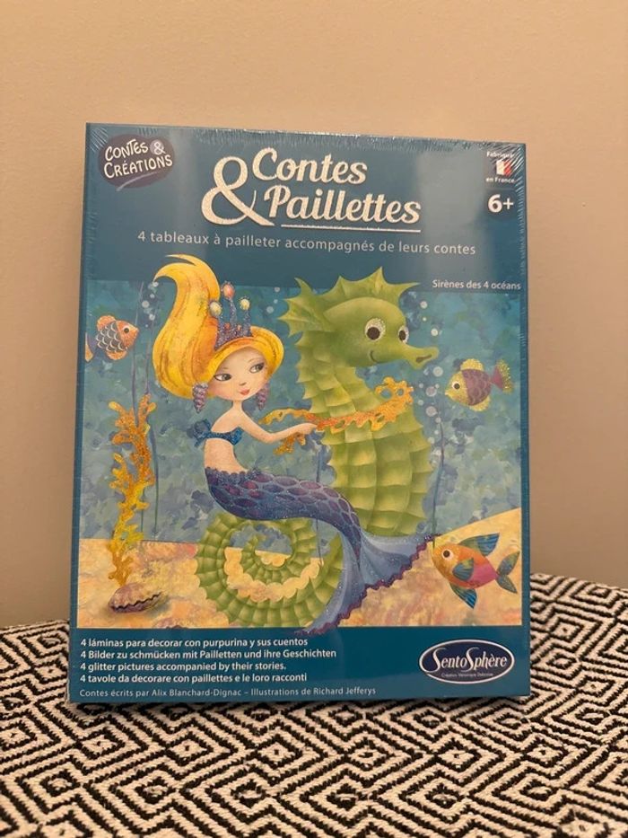 Sentosphere - Coffret Contes et paillettes sirènes - 6 ans et +
