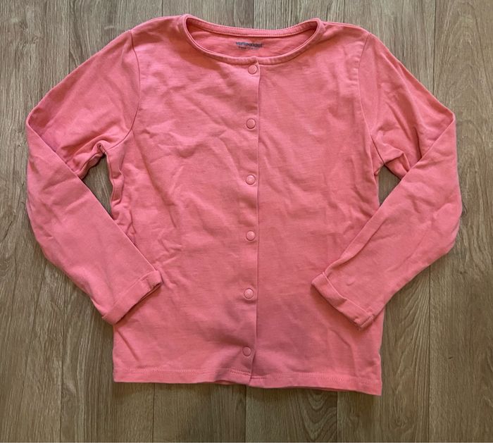 Gilet orange fille 6 ans