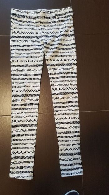 pantalon droit blanc 12 ans fille