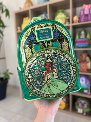 Loungefly Tiana stained glass vitrail 