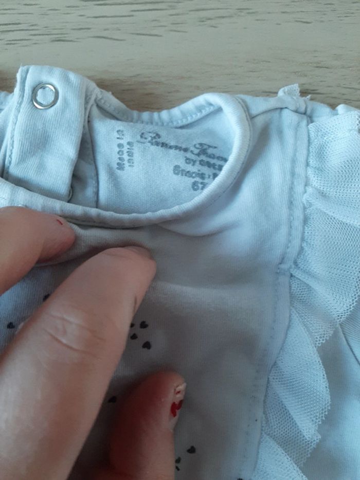 T-shirt manches courtes 6 mois - photo numéro 3