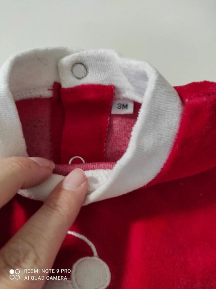 pyjama noel mixte 3mois tbe - photo numéro 3