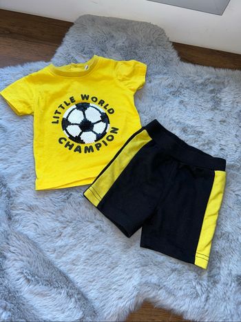Ensemble short de foot - Taille 6 mois