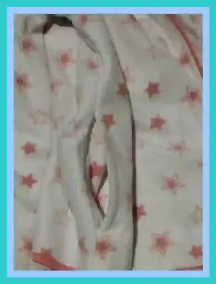 Veste polaire Inextenso blanc motifs étoiles fille 9 à 10 ans - photo numéro 5