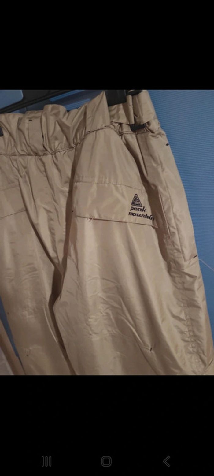 Pantalon de ski Speak Mountain  / Taille XL/ Marron  / Excellent état - photo numéro 7